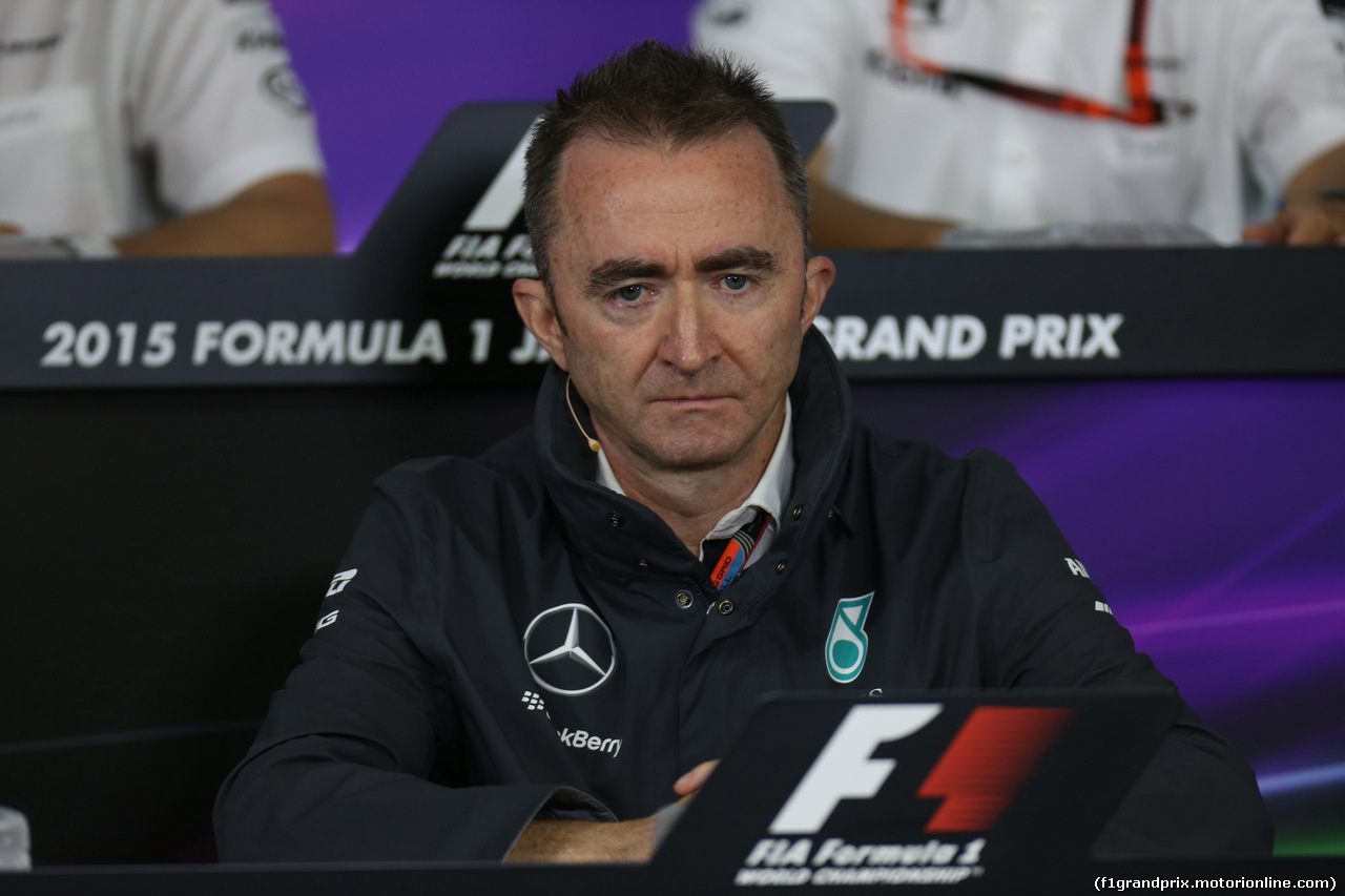 GP GIAPPONE, 25.09.2015 - Conferenza Stampa, Paddy Lowe (GBR) Mercedes AMG F1 Executive Director