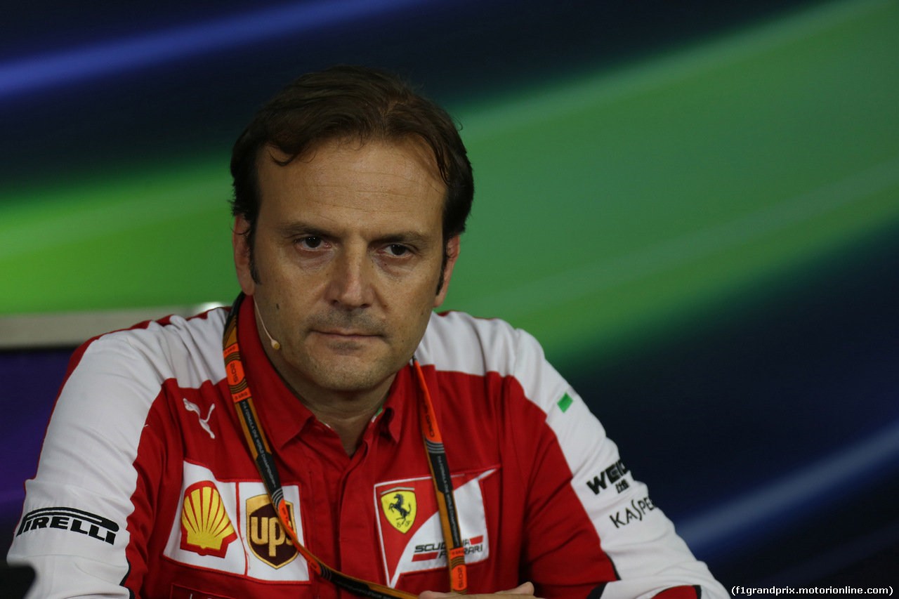 GP GIAPPONE, 25.09.2015 - Conferenza Stampa, Luigi Fraboni (ITA), Ferrari