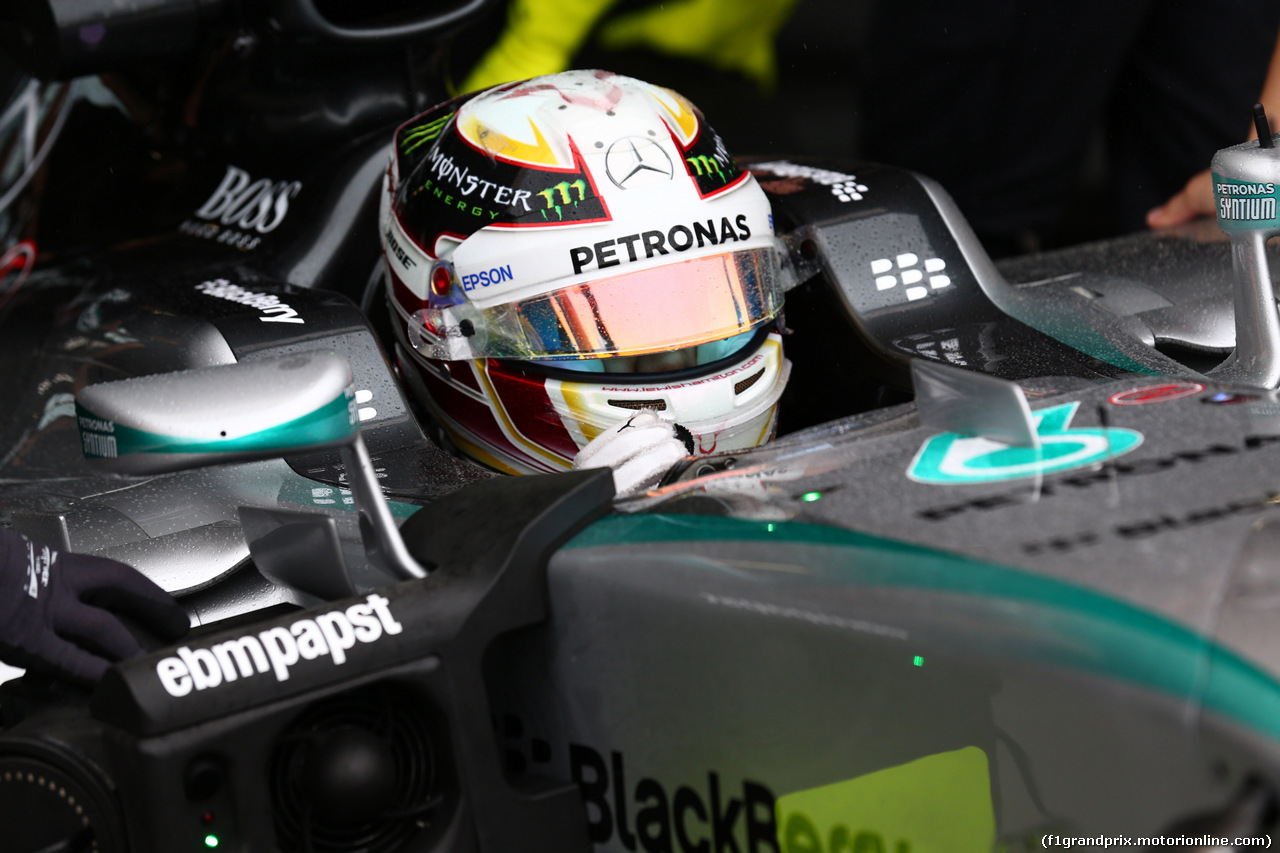 GP GIAPPONE, 25.09.2015 - Prove Libere 2, Lewis Hamilton (GBR) Mercedes AMG F1 W06