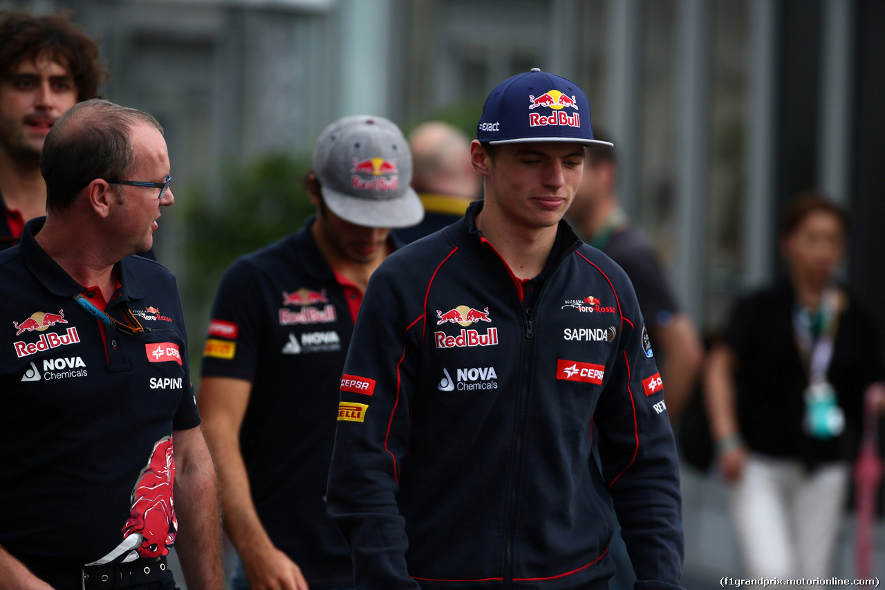 GP GIAPPONE, 25.09.2015 - Max Verstappen (NED) Scuderia Toro Rosso STR10