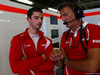 GP GIAPPONE, 25.09.2015 - Free Practice 2, Alexander Rossi (USA) Manor Marussia F1 Team e Graeme Lowdon (GBR) President of Marussia Virgin Racing