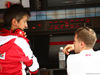 GP GIAPPONE, 25.09.2015 - Free Practice 2, Sebastian Vettel (GER) Ferrari SF15-T e Massimo Rivola (ITA), Ferrari Sporting Director