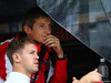 GP GIAPPONE, 25.09.2015 - Free Practice 2, Sebastian Vettel (GER) Ferrari SF15-T e Massimo Rivola (ITA), Ferrari Sporting Director