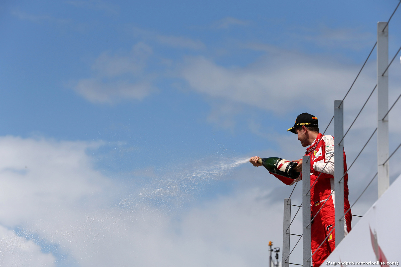 GP GRAN BRETAGNA, 05.07.2015- Gara, terzo Sebastian Vettel (GER) Ferrari SF15-T
