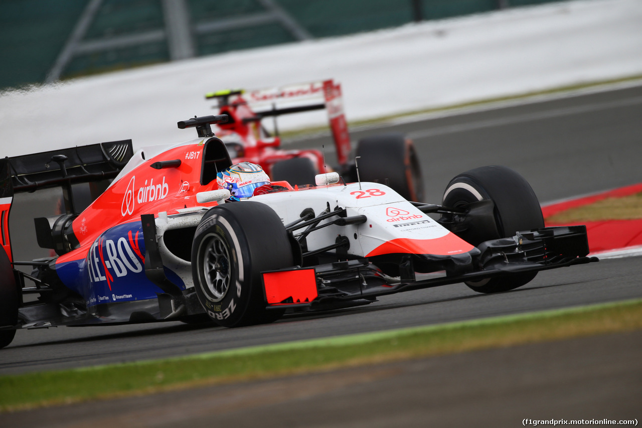GP GRAN BRETAGNA, 05.07.2015- Gara, William Stevens (GBR) Manor Marussia F1 Team