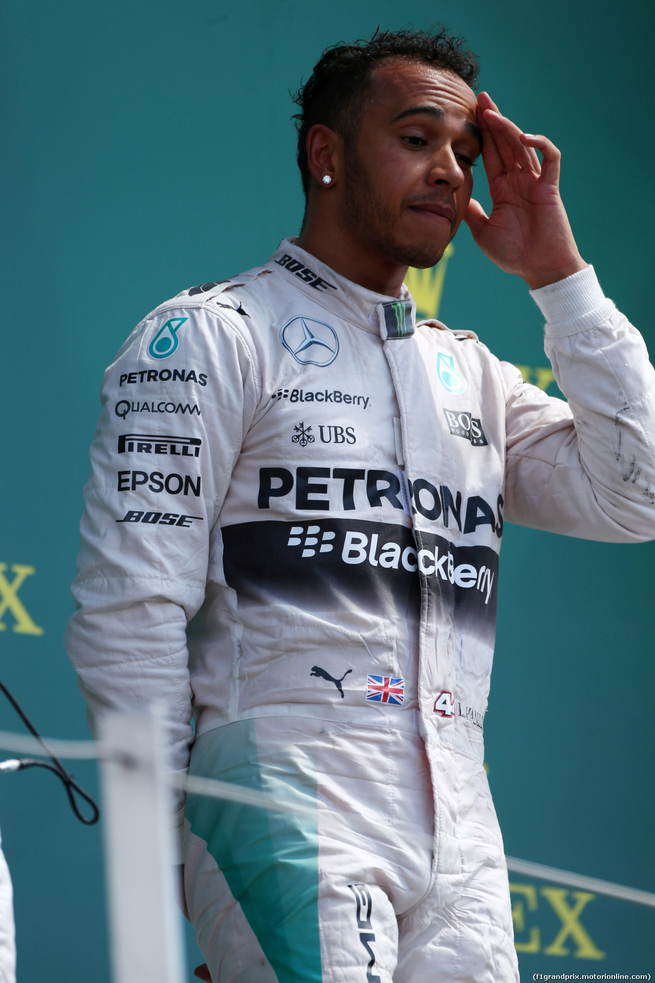GP GRAN BRETAGNA, 05.07.2015- Gara, 1st position Lewis Hamilton (GBR) Mercedes AMG F1 W06