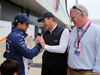 GP GRAN BRETAGNA, 05.07.2015 - Felipe Massa (BRA) Williams F1 Team FW37 e Nigel Mansell