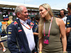 GP GRAN BRETAGNA, 05.07.2015- Gara, Helmut Marko (AUT), Red Bull Racing, Red Bull Advisor e Lindsey Vonn (USA) Alpine Ski Garar