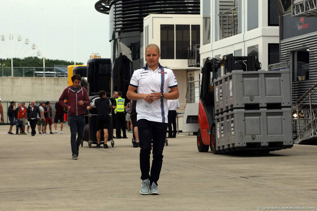 GP GRAN BRETAGNA, 02.07.2015 - Valtteri Bottas (FIN) Williams F1 Team FW37