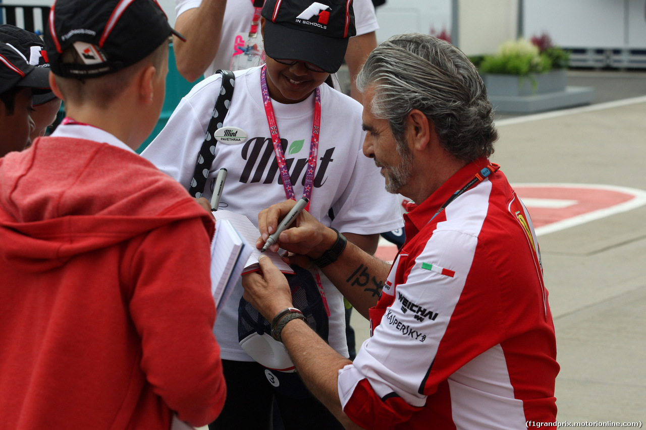 GP GRAN BRETAGNA, 02.07.2015 - Maurizio Arrivabene (ITA) Ferrari Team Principal