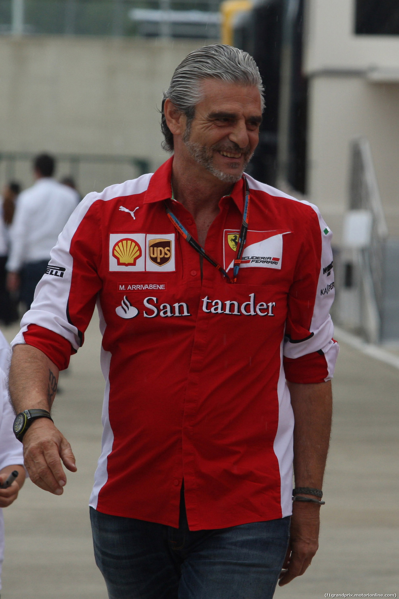 GP GRAN BRETAGNA, 02.07.2015 - Maurizio Arrivabene (ITA) Ferrari Team Principal