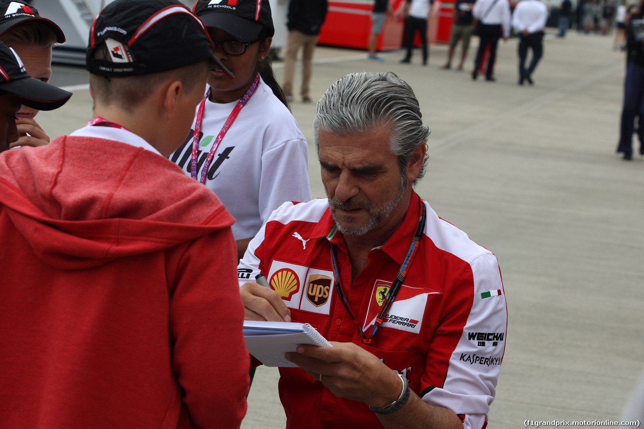 GP GRAN BRETAGNA, 02.07.2015 - Maurizio Arrivabene (ITA) Ferrari Team Principal