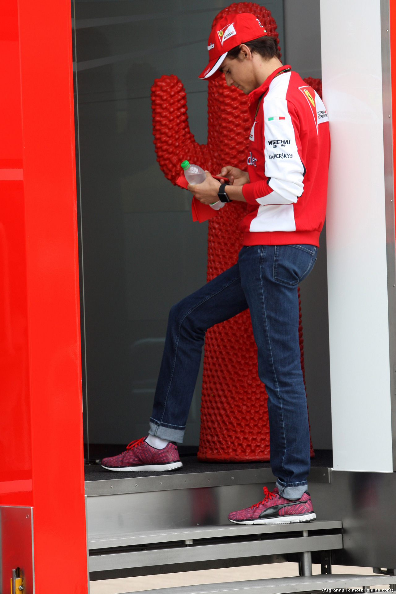 GP GRAN BRETAGNA, 02.07.2015 - Esteban Gutierrez (MEX) Ferrari Test e Reserve Driver