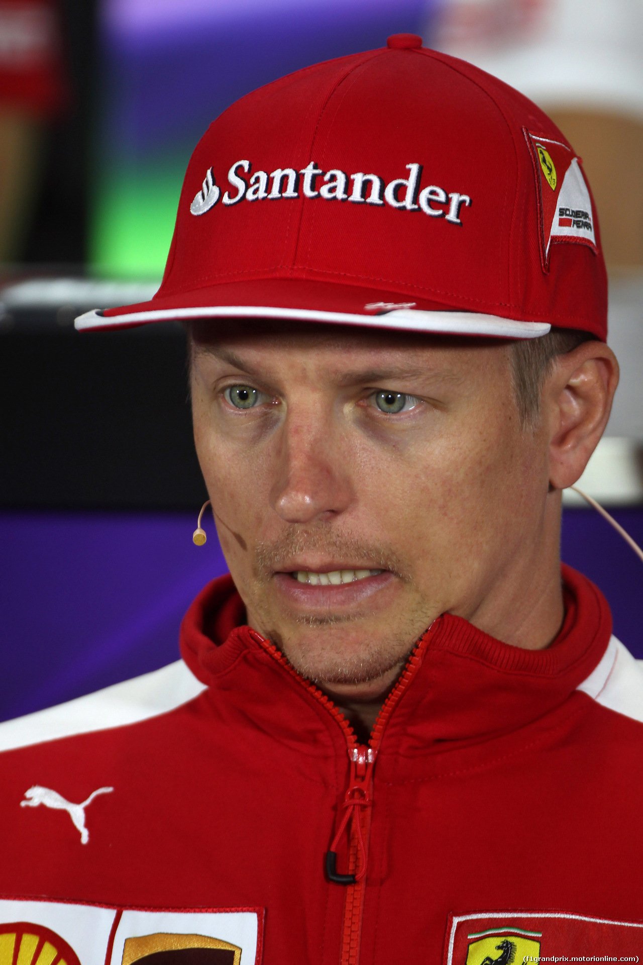 GP GRAN BRETAGNA, 02.07.2015 - Conferenza Stampa, Kimi Raikkonen (FIN) Ferrari SF15-T