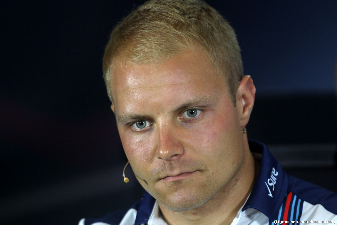 GP GRAN BRETAGNA, 02.07.2015 - Conferenza Stampa, Valtteri Bottas (FIN) Williams F1 Team FW37