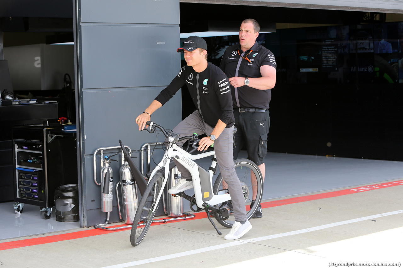 GP GRAN BRETAGNA, 02.07.2015 - Nico Rosberg (GER) Mercedes AMG F1 W06