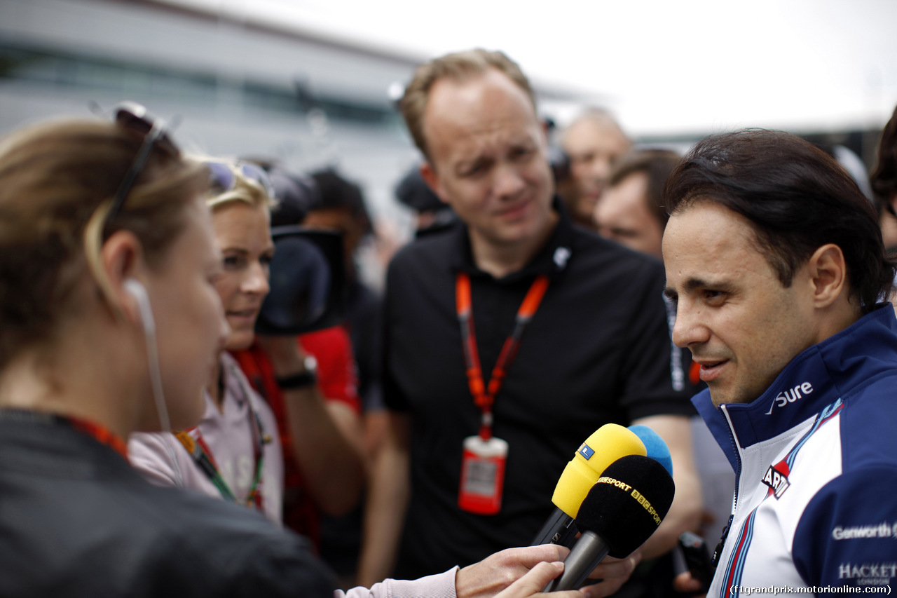 GP GRAN BRETAGNA, 02.07.2015 - Felipe Massa (BRA) Williams F1 Team FW37