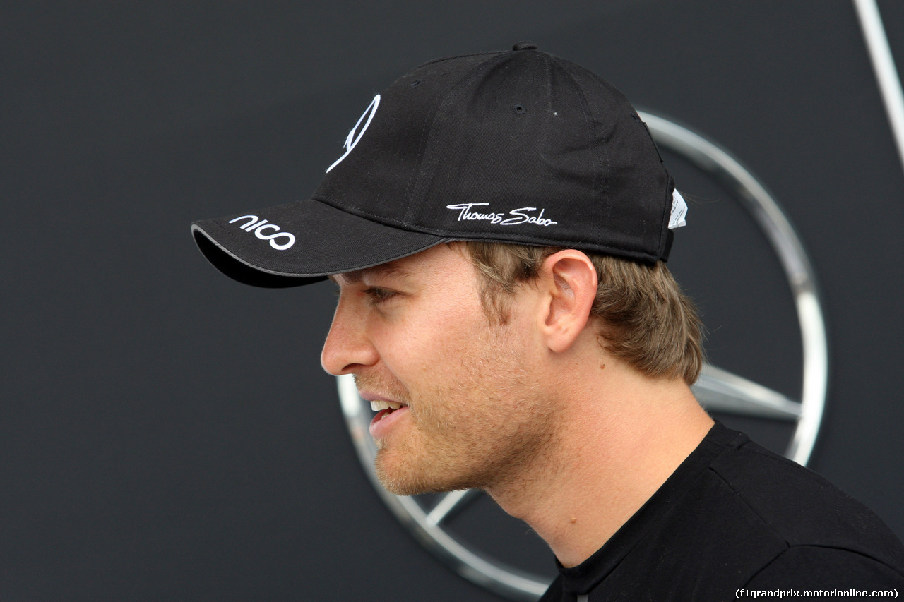 GP GRAN BRETAGNA, 02.07.2015 - Nico Rosberg (GER) Mercedes AMG F1 W06