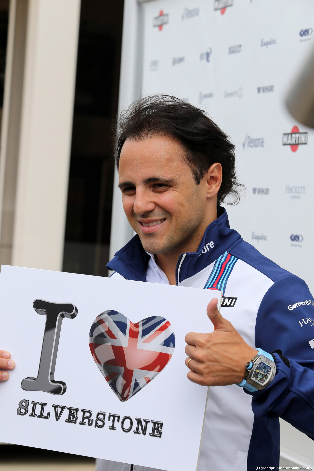 GP GRAN BRETAGNA, 02.07.2015 - Felipe Massa (BRA) Williams F1 Team FW37
