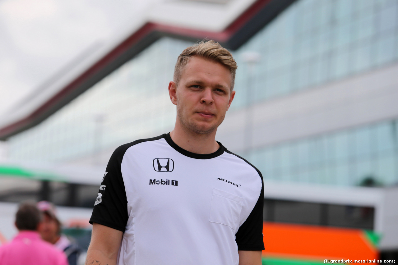 GP GRAN BRETAGNA, 02.07.2015 - Kevin Magnussen (DEN) Test Driver, McLaren Honda MP4-30.