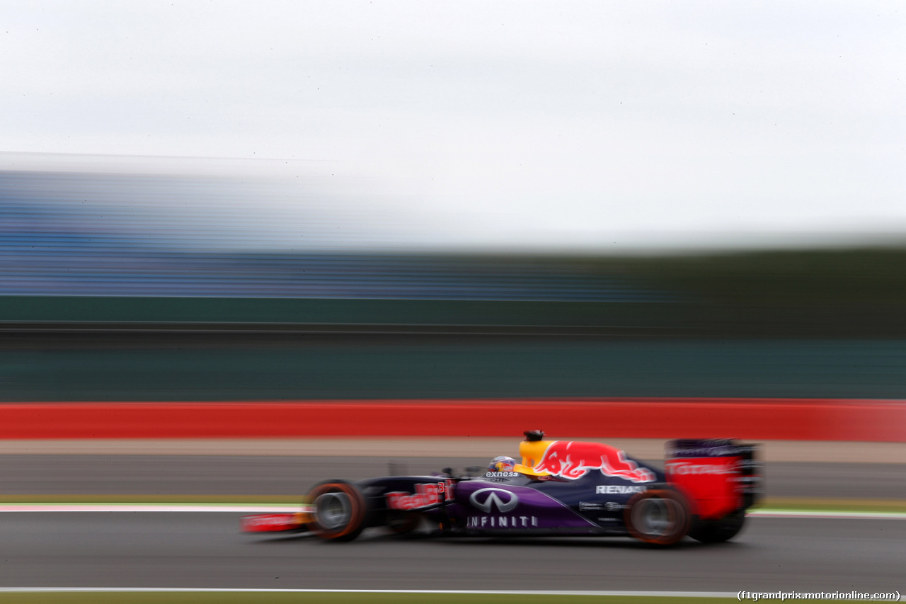 GP GRAN BRETAGNA, 04.07.2015 - Prove Libere 3, Daniel Ricciardo (AUS) Red Bull Racing RB11