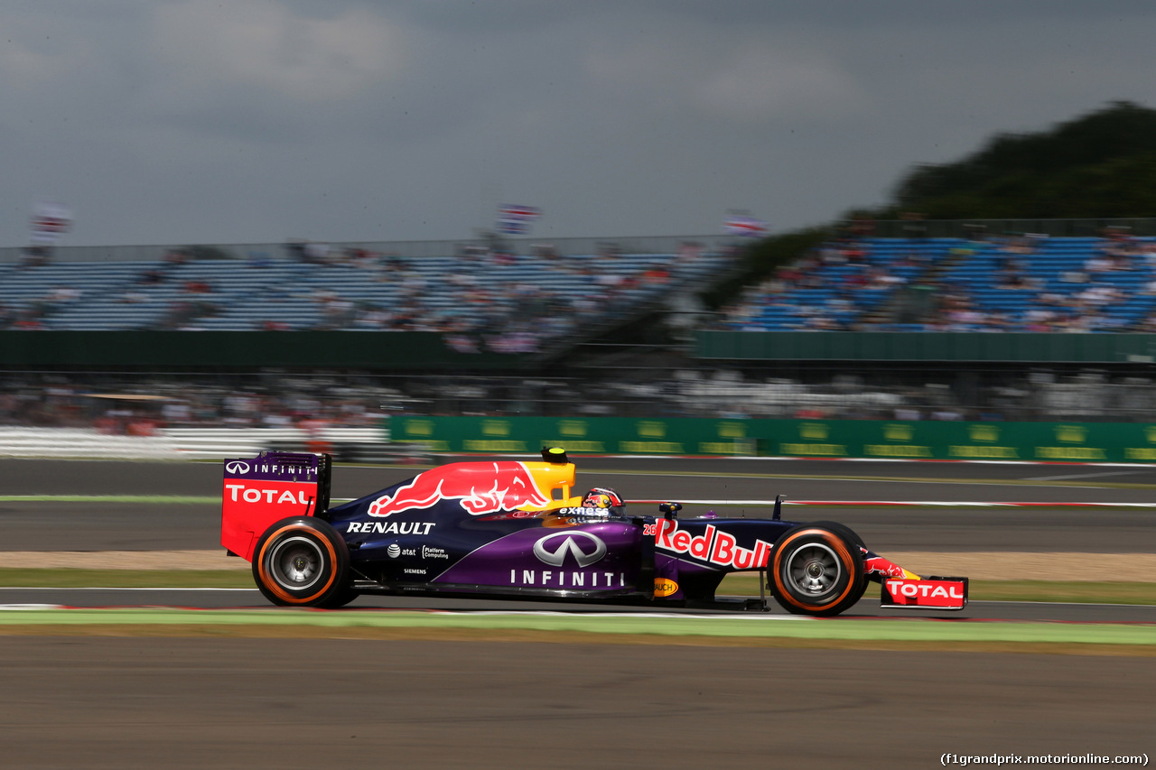 GP GRAN BRETAGNA, 04.07.2015 - Prove Libere 3, Daniil Kvyat (RUS) Red Bull Racing RB11