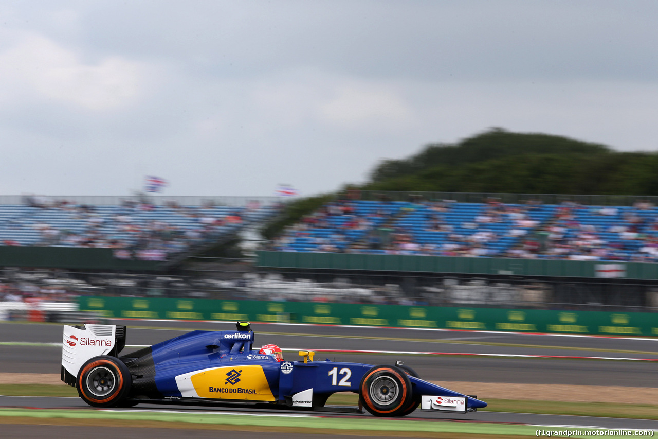 GP GRAN BRETAGNA, 04.07.2015 - Prove Libere 3, Felipe Nasr (BRA) Sauber C34