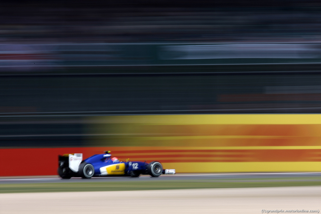 GP GRAN BRETAGNA, 04.07.2015 - Prove Libere 3, Felipe Nasr (BRA) Sauber C34