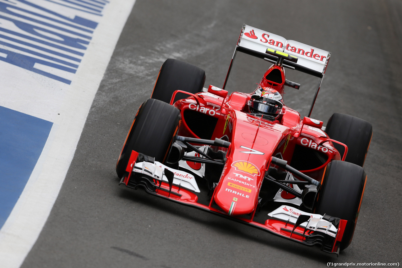 GP GRAN BRETAGNA, 04.07.2015 - Prove Libere 3, Kimi Raikkonen (FIN) Ferrari SF15-T