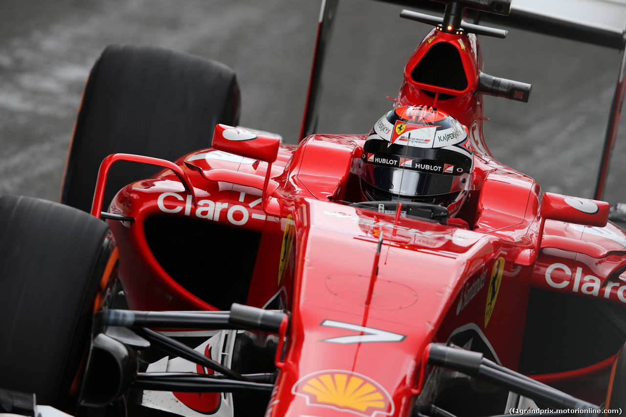 GP GRAN BRETAGNA, 04.07.2015 - Prove Libere 3, Kimi Raikkonen (FIN) Ferrari SF15-T