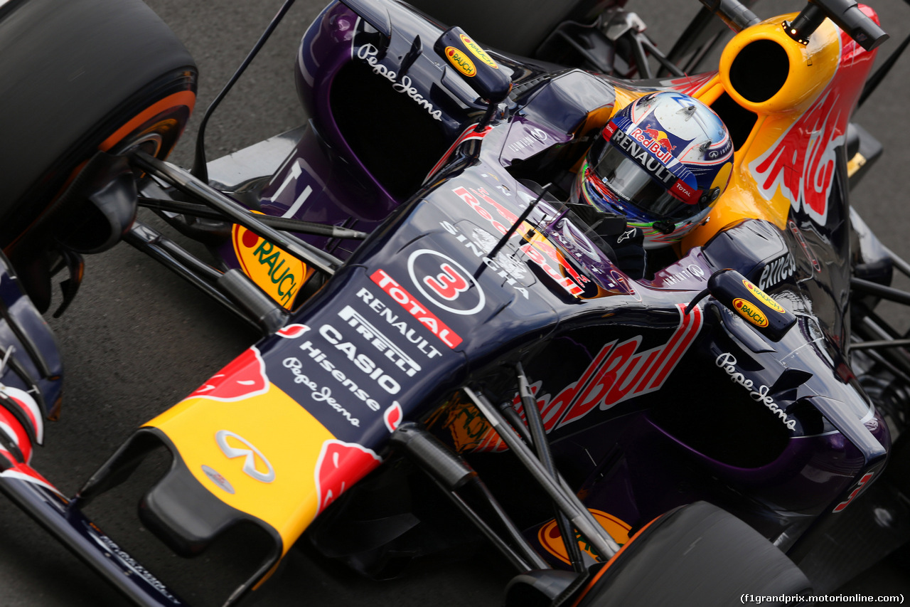 GP GRAN BRETAGNA, 04.07.2015 - Prove Libere 3, Daniel Ricciardo (AUS) Red Bull Racing RB11