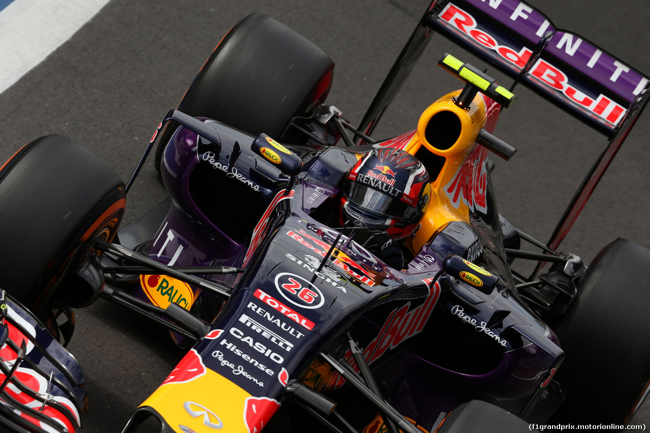 GP GRAN BRETAGNA, 04.07.2015 - Prove Libere 3, Daniil Kvyat (RUS) Red Bull Racing RB11