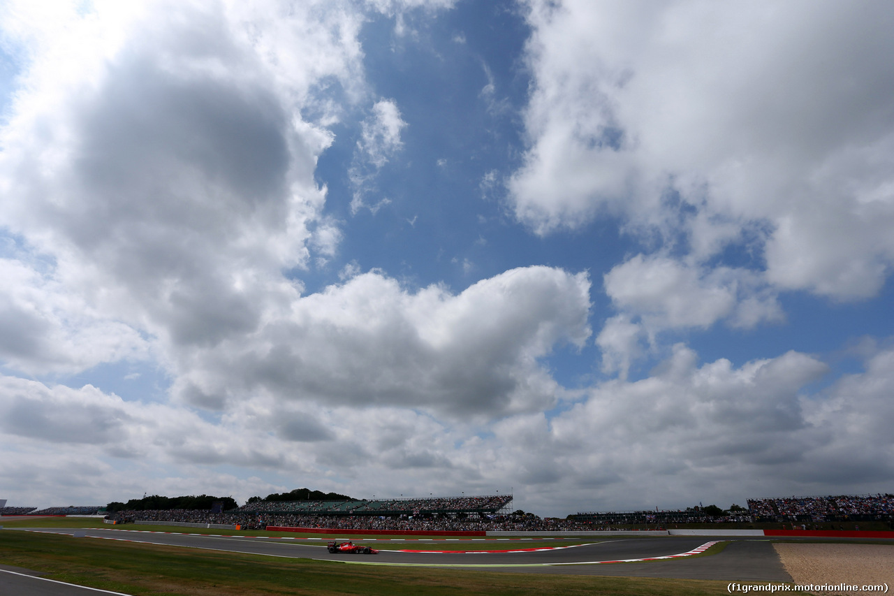 GP GRAN BRETAGNA, 04.07.2015 - Prove Libere 3, Sebastian Vettel (GER) Ferrari SF15-T