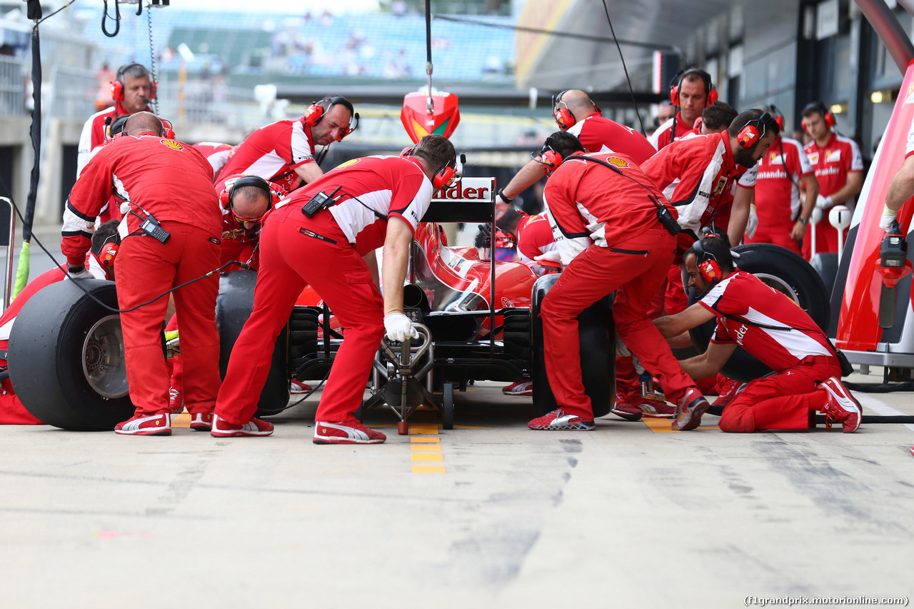 GP GRAN BRETAGNA, 04.07.2015 - Prove Libere 3, Sebastian Vettel (GER) Ferrari SF15-T
