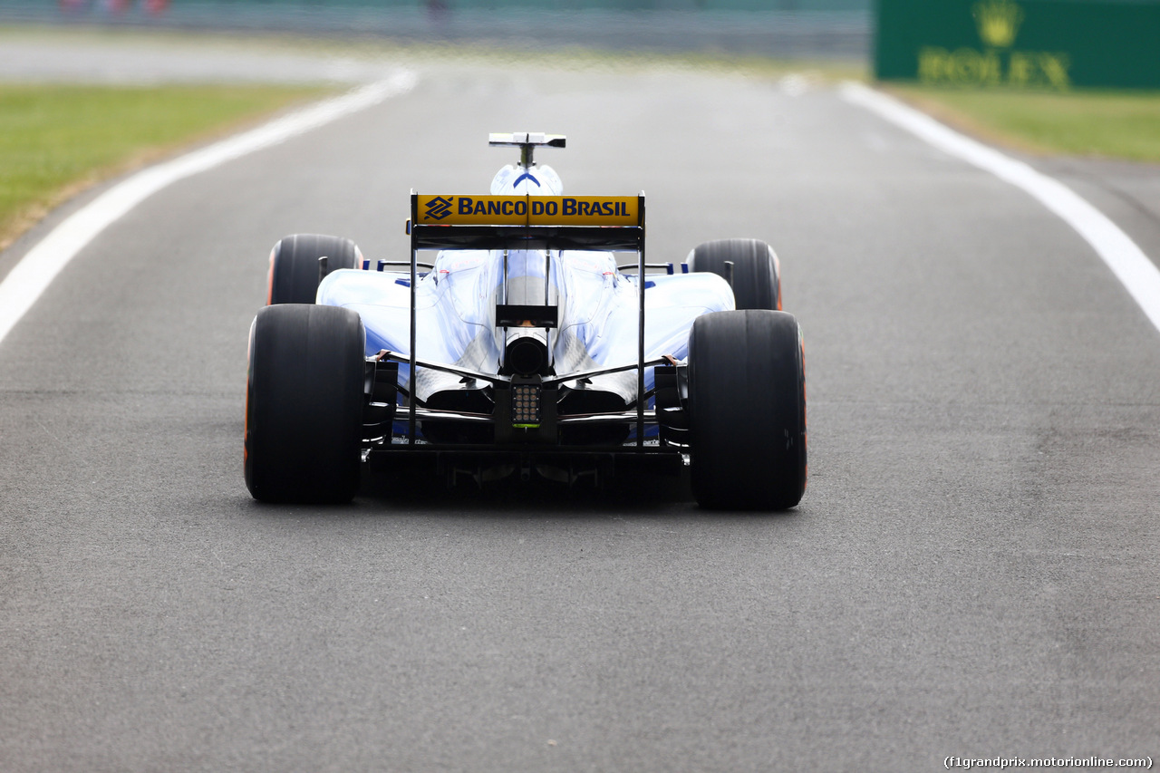 GP GRAN BRETAGNA, 04.07.2015 - Prove Libere 3, Marcus Ericsson (SUE) Sauber C34