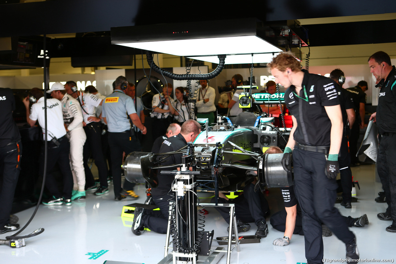 GP GRAN BRETAGNA, 04.07.2015 - Prove Libere 3, Nico Rosberg (GER) Mercedes AMG F1 W06