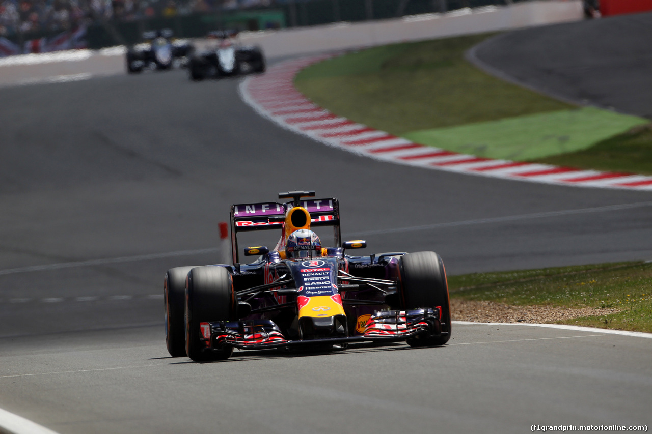 GP GRAN BRETAGNA, 04.07.2015 - Qualifiche, Daniel Ricciardo (AUS) Red Bull Racing RB11