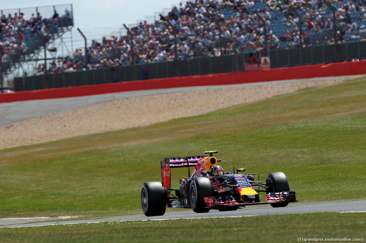 GP GRAN BRETAGNA, 04.07.2015 - Qualifiche, Daniil Kvyat (RUS) Red Bull Racing RB11