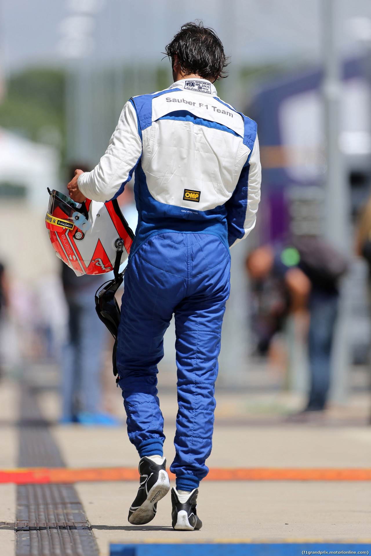 GP GRAN BRETAGNA, 04.07.2015 - Qualifiche, Felipe Nasr (BRA) Sauber C34