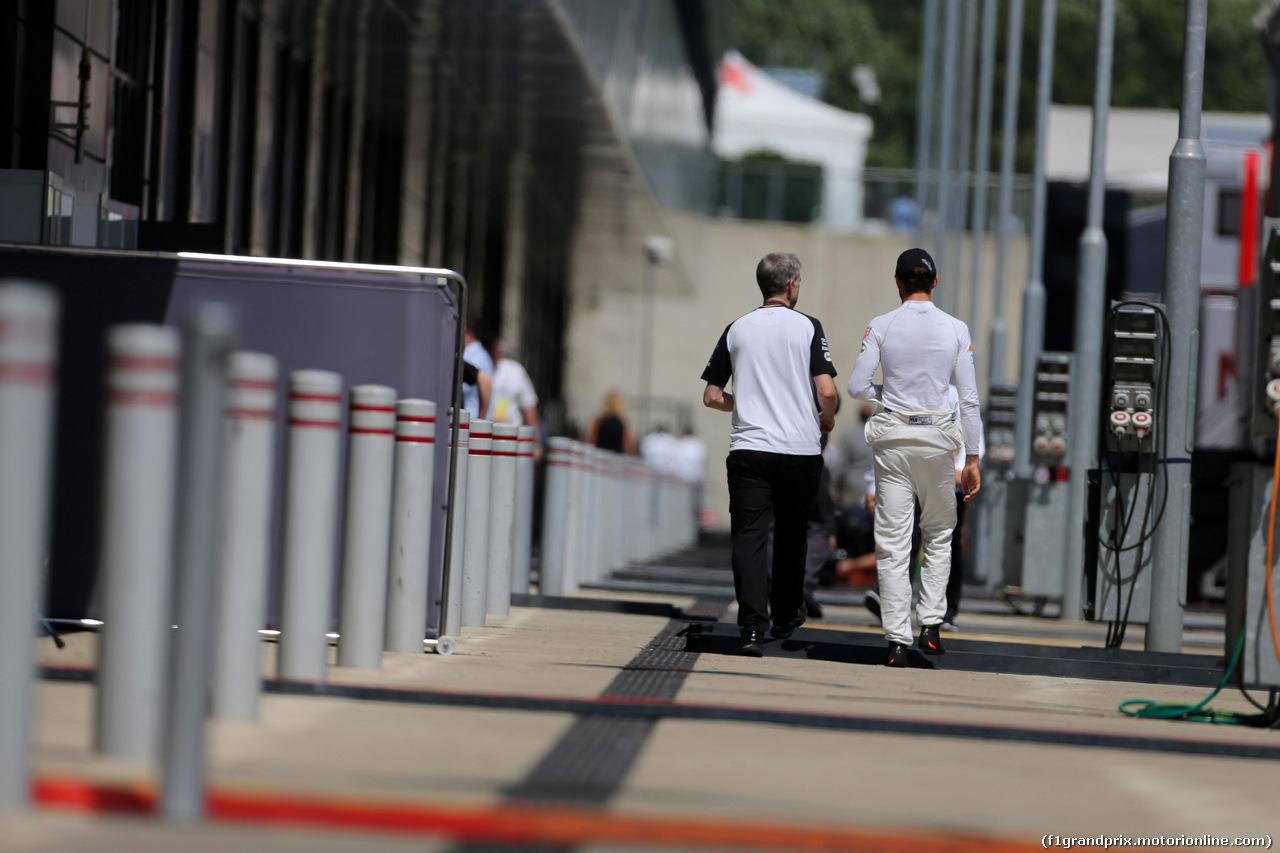 GP GRAN BRETAGNA, 04.07.2015 - Qualifiche, Jenson Button (GBR)  McLaren Honda MP4-30.