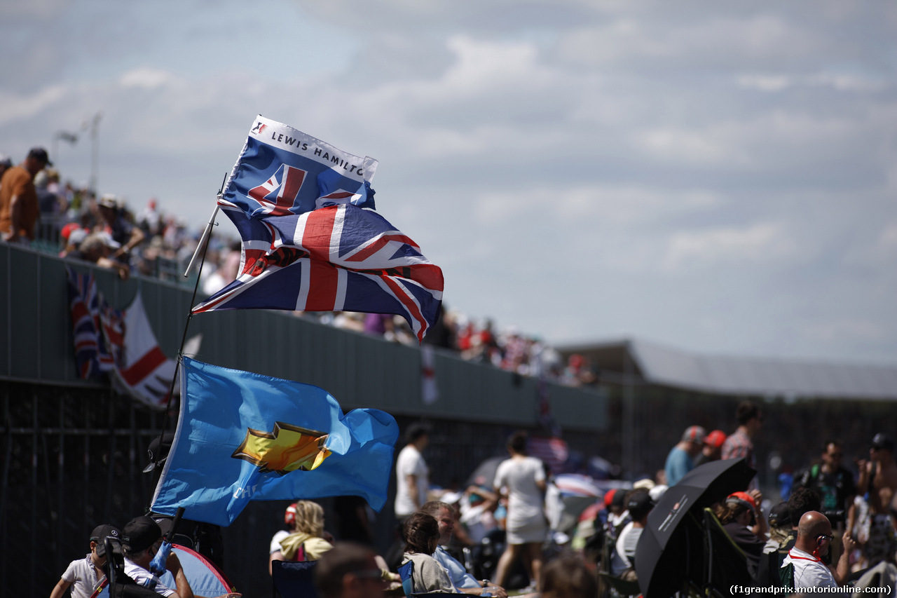 GP GRAN BRETAGNA, 04.07.2015 - Qualifiche, Fans