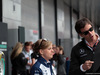 GP GRAN BRETAGNA, 04.07.2015 - Free Practice 3, Susie Wolff (GBR) Williams Development Driver  e Toto Wolff (GER) Mercedes AMG F1 Shareholder e Executive Director