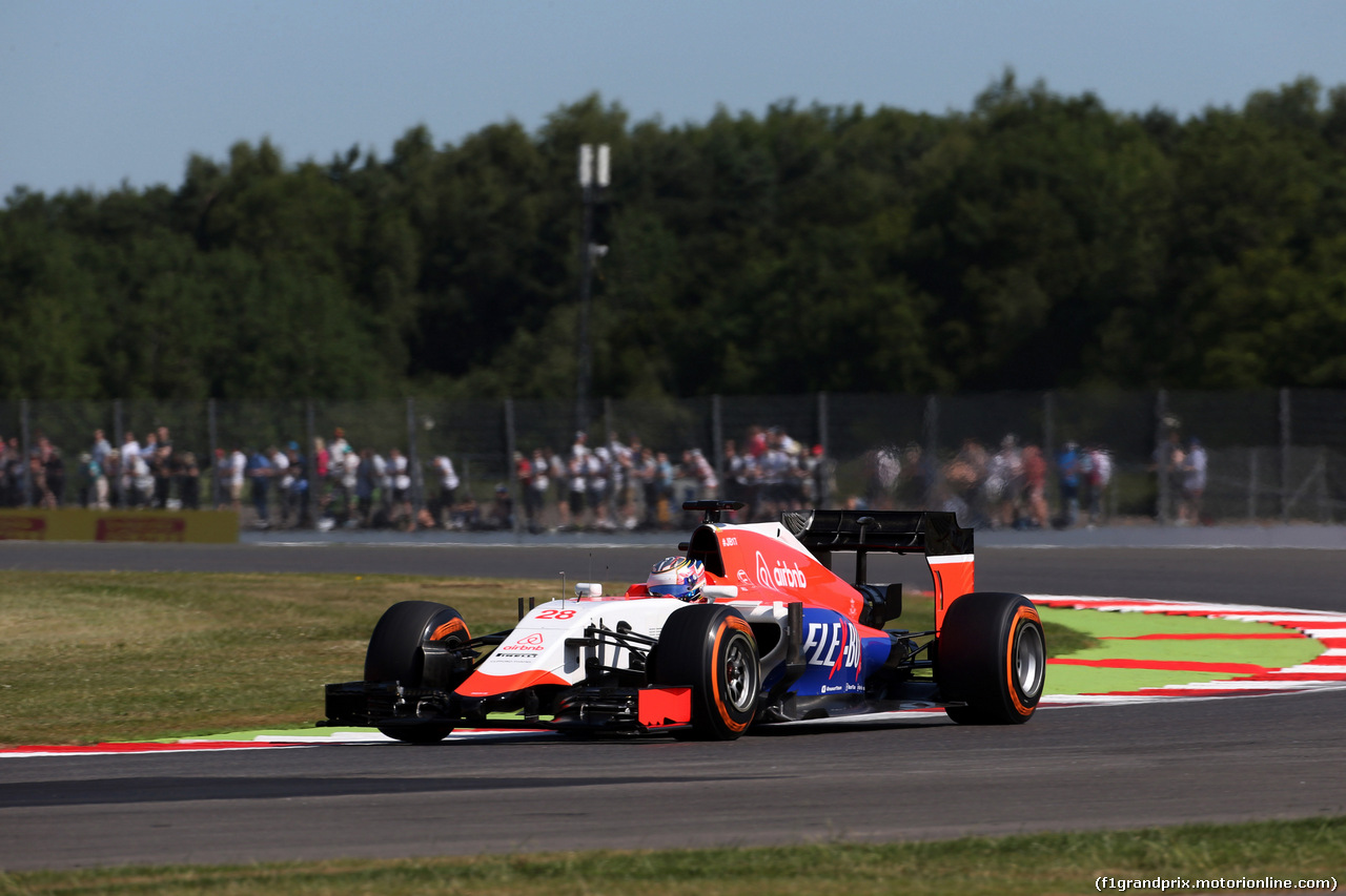 GP GRAN BRETAGNA, 03.07.2015 - Prove Libere 1, William Stevens (GBR) Manor Marussia F1 Team