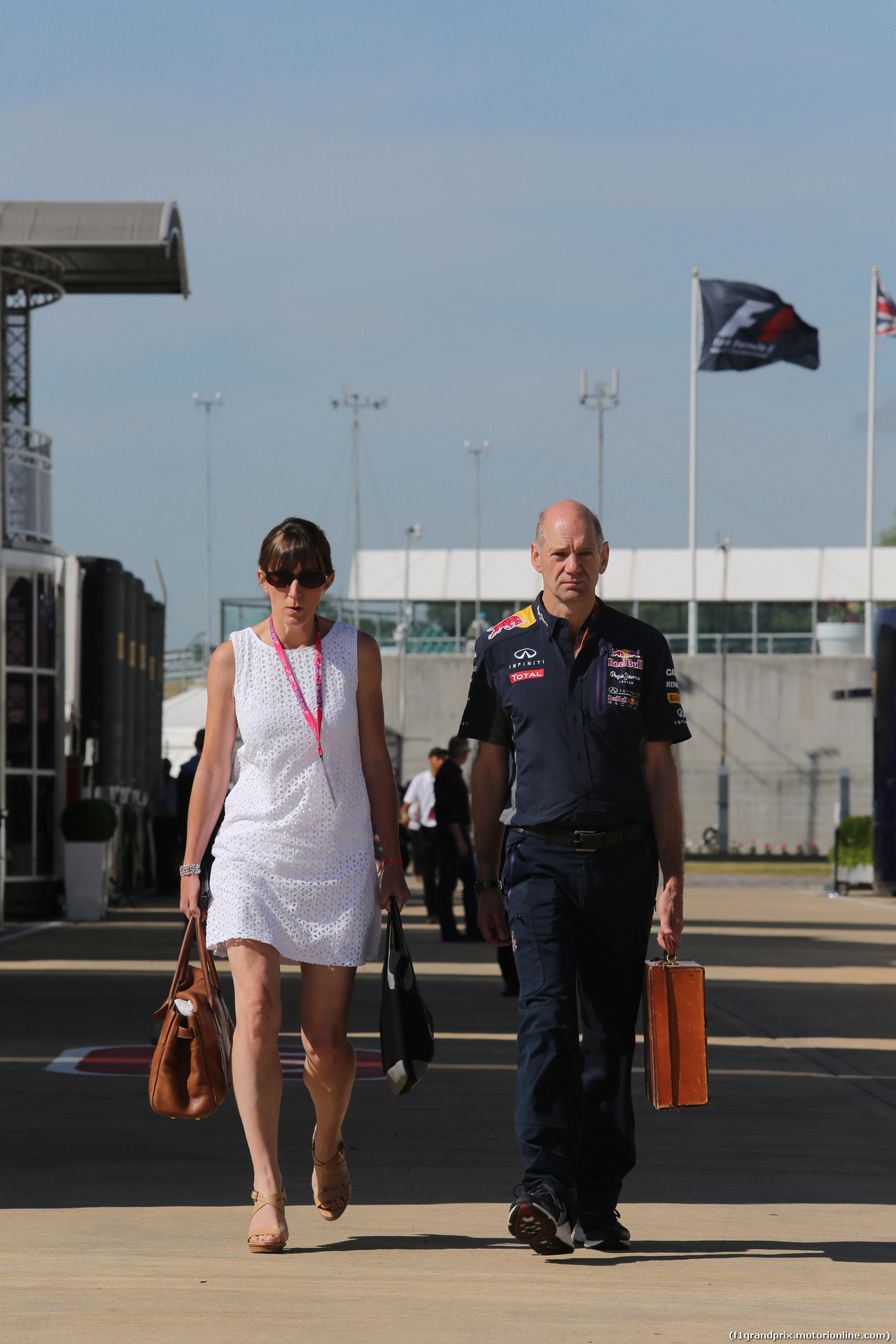 GP GRAN BRETAGNA, 03.07.2015 - Prove Libere 1, Adrian Newey (GBR), Red Bull Racing , Technical Operations Director