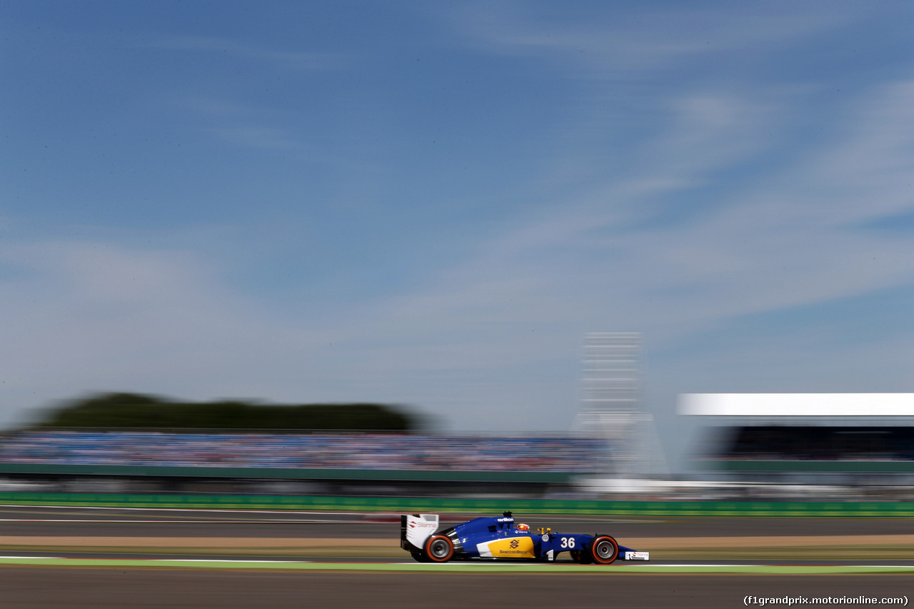 GP GRAN BRETAGNA, 03.07.2015 - Prove Libere 1, Raffaele Marciello (ITA) Sauber F1 Team