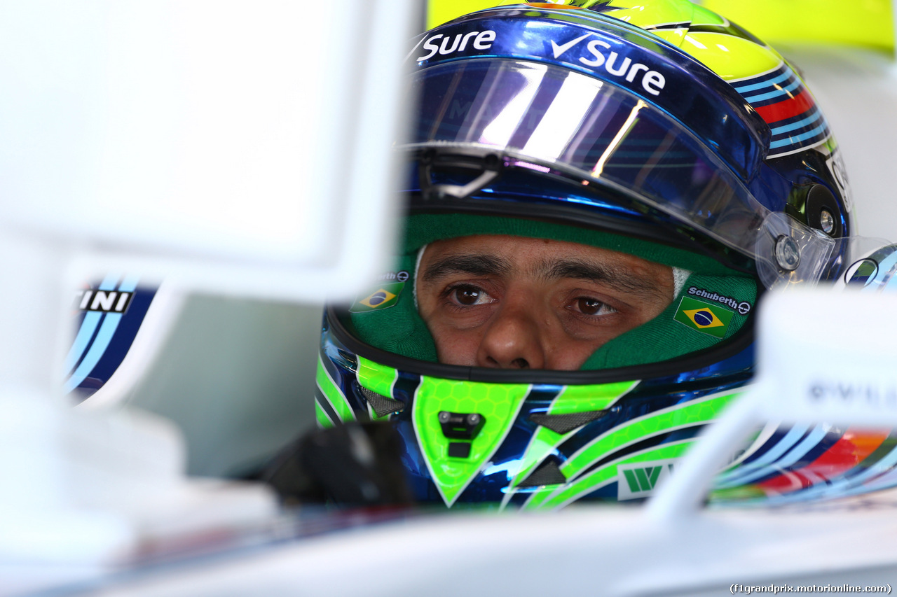 GP GRAN BRETAGNA, 03.07.2015 - Prove Libere 1, Felipe Massa (BRA) Williams F1 Team FW37