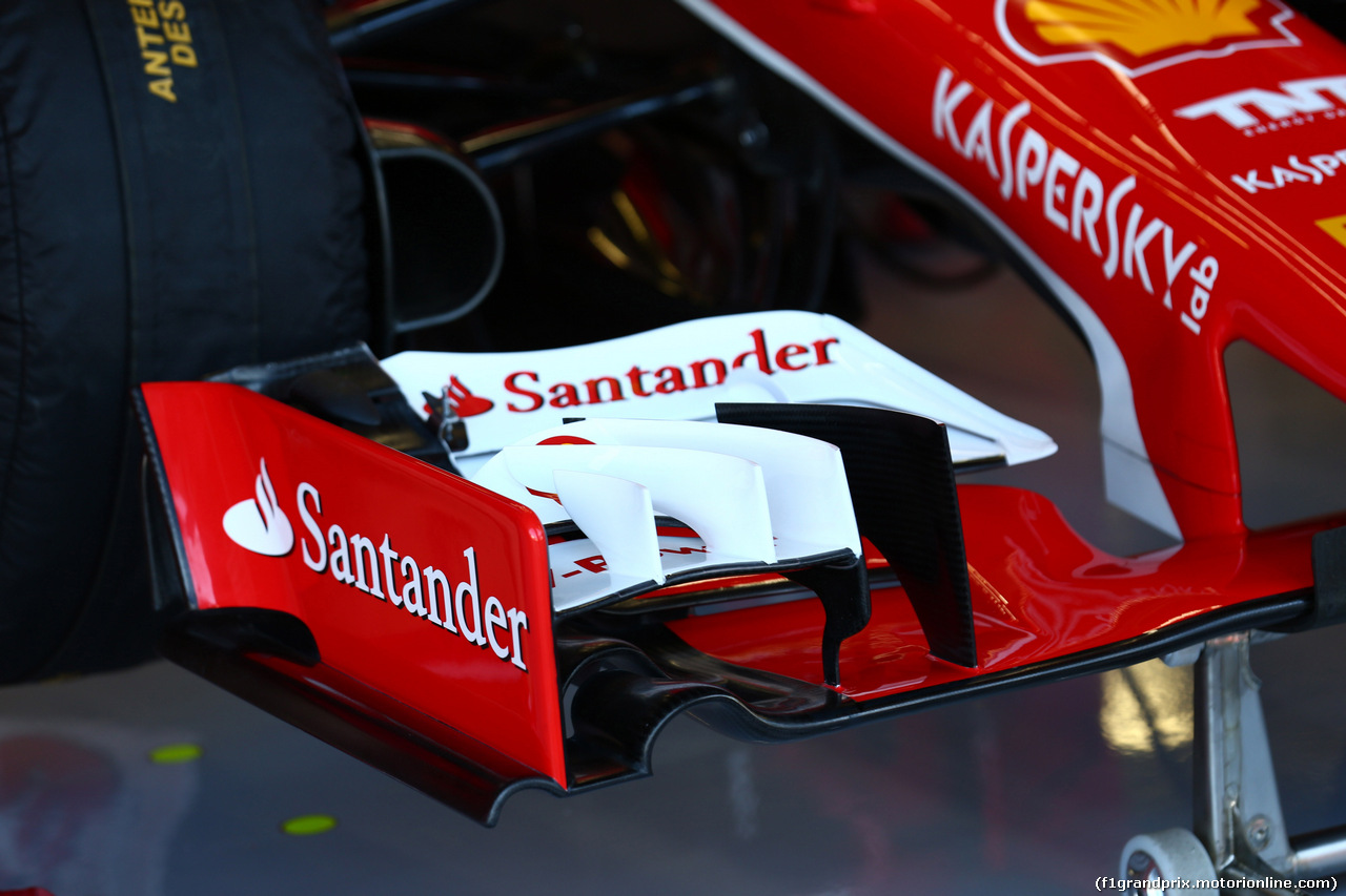 GP GRAN BRETAGNA, 03.07.2015 - Prove Libere 1, Ferrari SF15-T, detail