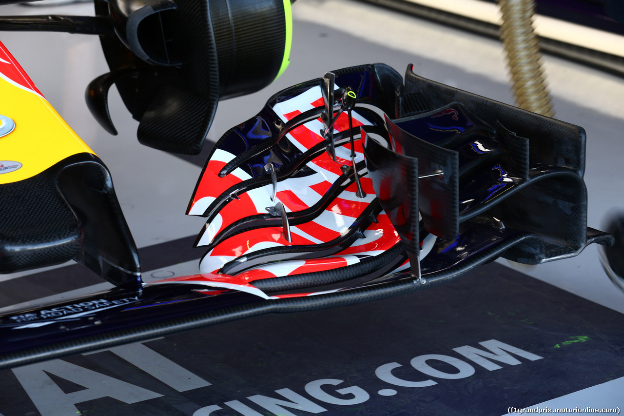 GP GRAN BRETAGNA, 03.07.2015 - Prove Libere 1, Red Bull Racing RB11, detail