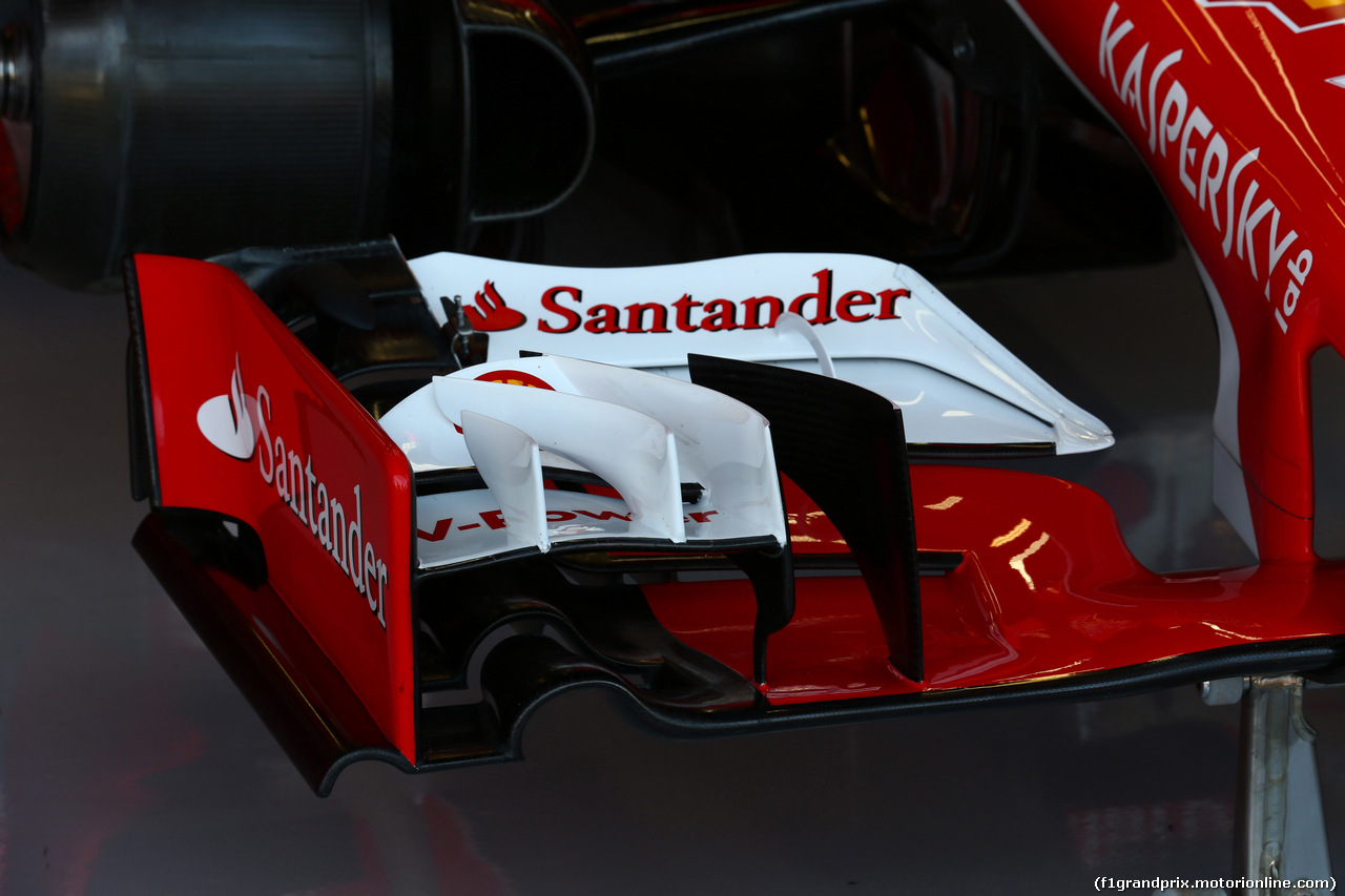 GP GRAN BRETAGNA, 03.07.2015 - Prove Libere 1, Ferrari SF15-T, detail