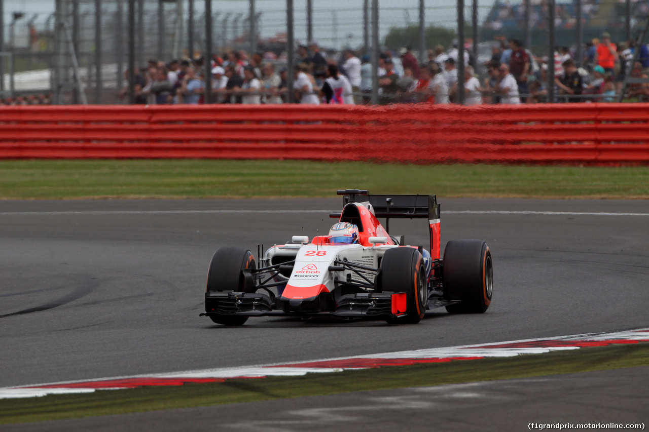 GP GRAN BRETAGNA, 03.07.2015 - Prove Libere 2, William Stevens (GBR) Manor Marussia F1 Team